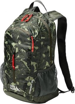 20L Eddie Bauer Stowaway Packable Ripstop Polyester Backpack