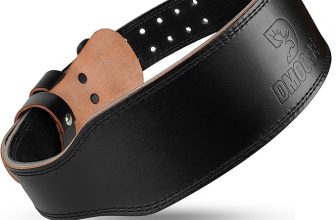 DMoose Fitness Leather Weightlifting Belt