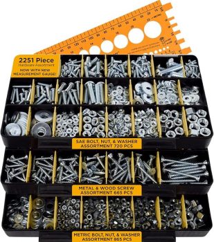 Jackson Palmer 2,251 Piece Hardware Assortment