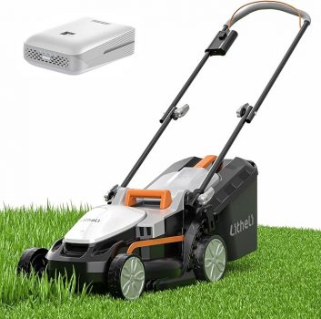 Litheli Cordless Lawn Mower 13 Inch