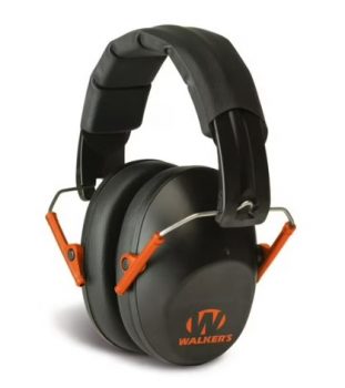 Walker's Game Ear Pro Low Profile Folding Earmuff 22 dB