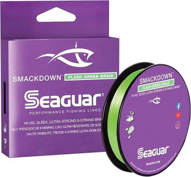 Seaguar Smackdown High Visibility Braided Fishing Line