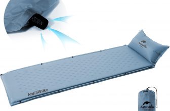 Ultralight Memory Foam Camping Pad with Pillow