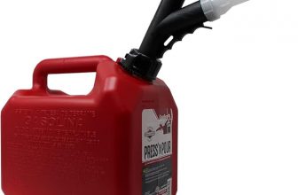 2-Gallon Garage Boss Press 'N Pour Gas Can