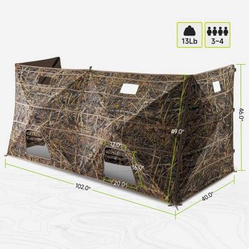 Tidewe Panel Ground Blind for Duck Hunting