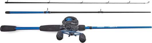 Shakespeare Agility Low Profile Baitcast Reel and Fishing Rod Combo