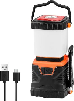 1000 Lumens VEVOR LED Rechargeable Camping Lantern