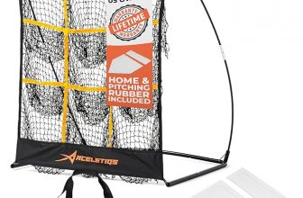 ACELETIQS 9 Hole Pitching Net with Strike Zone