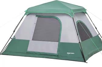 Amazon Basics 6-Person Instant Camping Tent w/ Rainfly