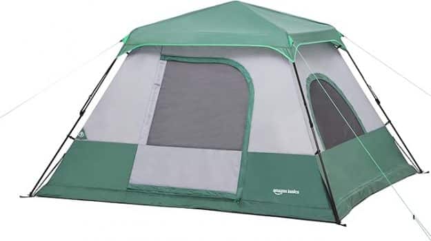 Amazon Basics 6-Person Instant Camping Tent w/ Rainfly