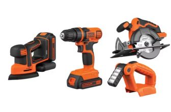 Black+Decker 20-volt Max 4-Tool Power Tool Combo Kit