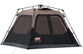 Coleman 4-Person Cabin Camping Tent with Instant Setup