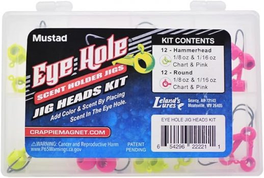 Crappie Magnet Eye Hole Scent Jig Heads