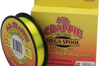 Lew's Mr. Crappie Mega Spool Monofilament Fishing Line
