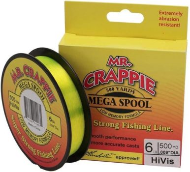 Lew's Mr. Crappie Mega Spool Monofilament Fishing Line