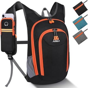 15L Small Hiking Backpack Foldable Lightweight Travel Day Pack