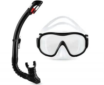 Amazon Basics Snorkel mask with Carry Bag