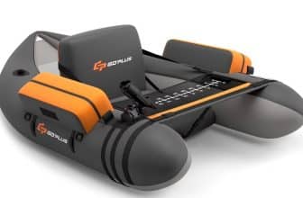 Goplus Inflatable Fishing Float Tube w/Pump