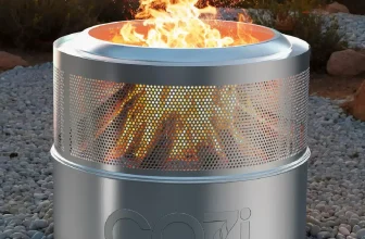 Smokeless Fire Pit Stainless Steel Portable Fire Pit