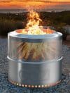 18” Smokeless Stainless Steel Portable Fire Pit