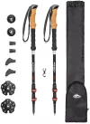 Cascade Mountain Tech 3K Carbon Fiber Quick Lock Trekking Poles