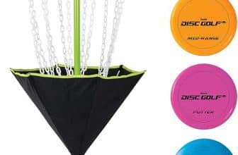 Franklin Sports Disc Golf Basket Set