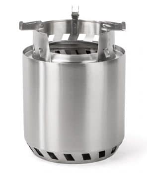 Ozark Trail 7'' Stainless Steel Integrated Wood-Burning Camp Fire Pit