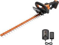 WORX 22" Cordless Hedge Trimmer with Dual-Action Blades