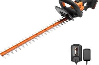 WORX 22" Cordless Hedge Trimmer with Dual-Action Blades