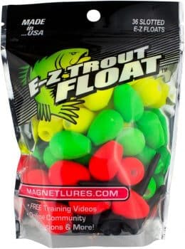 36-Pk Trout Magnet E-Z Trout Floats