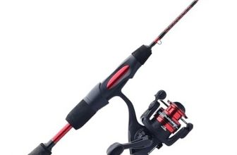 36" Ugly Stik Carbon Ice Fishing Spinning Rod & Reel Combo