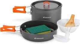 9-Pc Odoland Nonstick Camping Cookware Set
