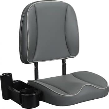 ERGOSEAT Folding Boat Seat with Cup Holder