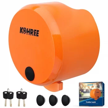 Kohree Heavy Duty Trailer Coupler Lock