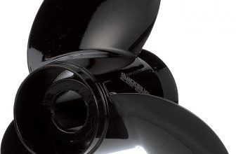 Quicksilver Black Diamond 3-Blade Aluminum Propeller for Mercury and MerCruiser Engines