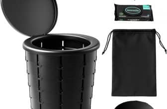 SereneLife Portable Camping Toilet