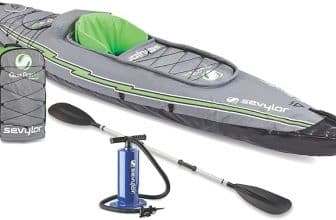 Sevylor QuickPak K5 24 Gauge PVC Polyester 1 Person Inflatable Kayak