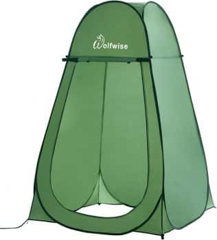 WolfWise Portable Pop-Up Privacy Shower Tent