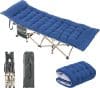 Yaheetech Folding Camping Cot w/ 3" Thick Mat