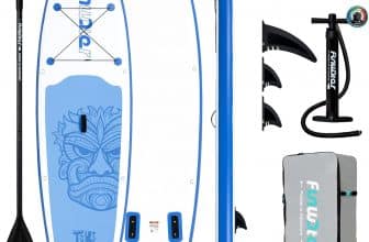 10'6" FunWater Inflatable Stand Up Paddle Board