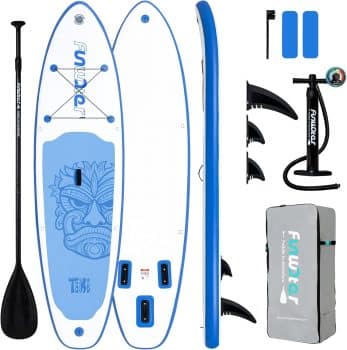 10'6" FunWater Inflatable Stand Up Paddle Board