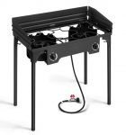 2 Burner 150,000 BTU Cooker Outdoor Camping Picnic Stove