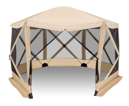 Costway 6-Sided Pop-up Screen House Tent