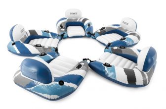 Intex River Run Lounge Floating Water Seat 5 Pack