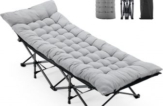 OLIXIS Folding Camping Cot