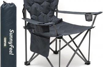 SUNNYFEEL Heavy Duty Oversized Camping Chair