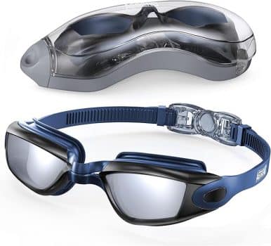 Aegend Anti-Fog Swim Goggles 