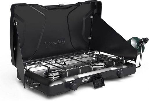Coleman Triton 2-Burner Camping Propane Stove