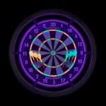 EastPoint Blacklight Dart Board