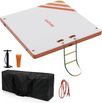 Garvee Inflatable Floating Dock Platform Island Raft